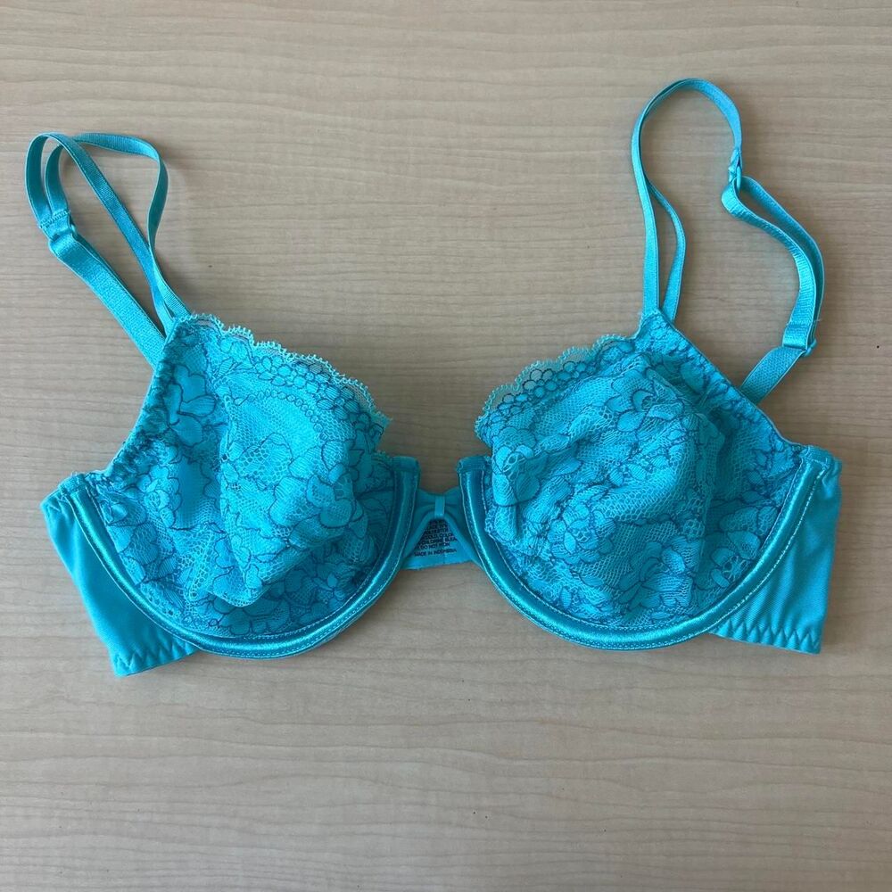 Victoria-s-secret Women's Blue Bra